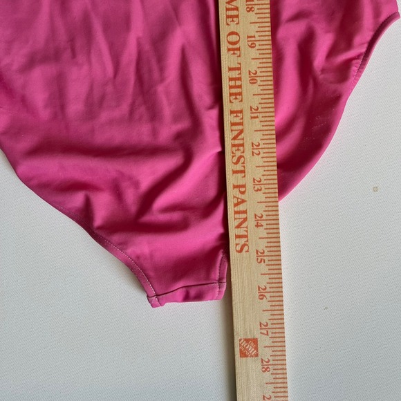 Polo Ralph Lauren Girls Size 14 Logo Ombre One-Piece Swimsuit Blue Yellow Pink - Picture 5 of 5